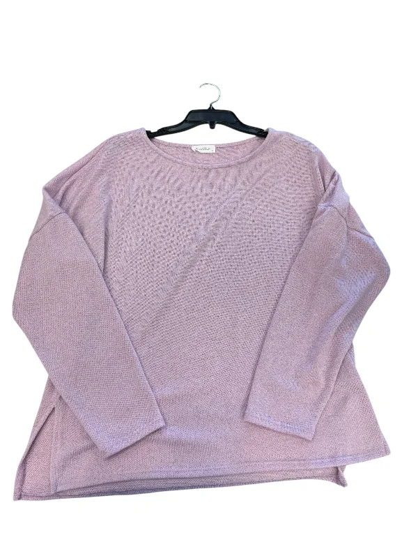 women's tops for those who want to add a touch of sophistication to their casual attireTop Long Sleeve By Clothes Mentor In Purple, Size: M