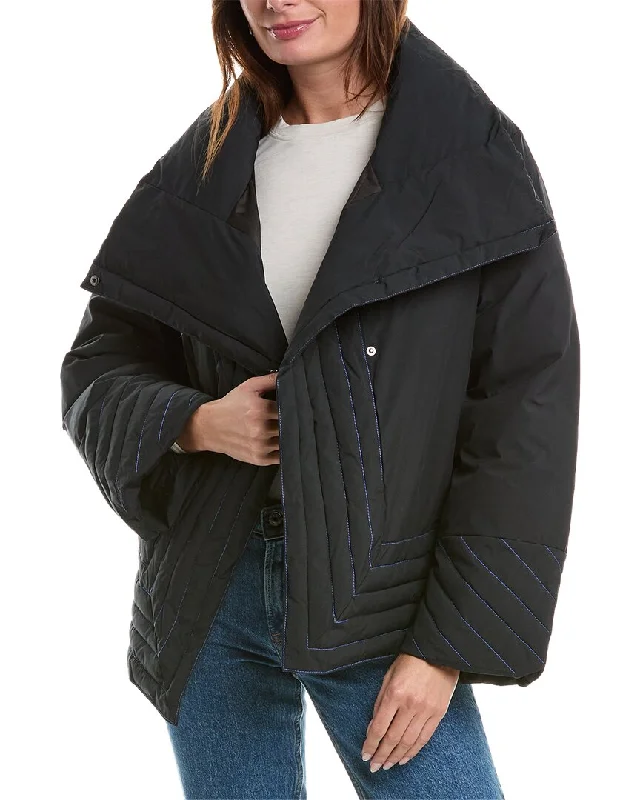 women's coats for those who love to mix and matchUnreal Fur Quantum Jacket