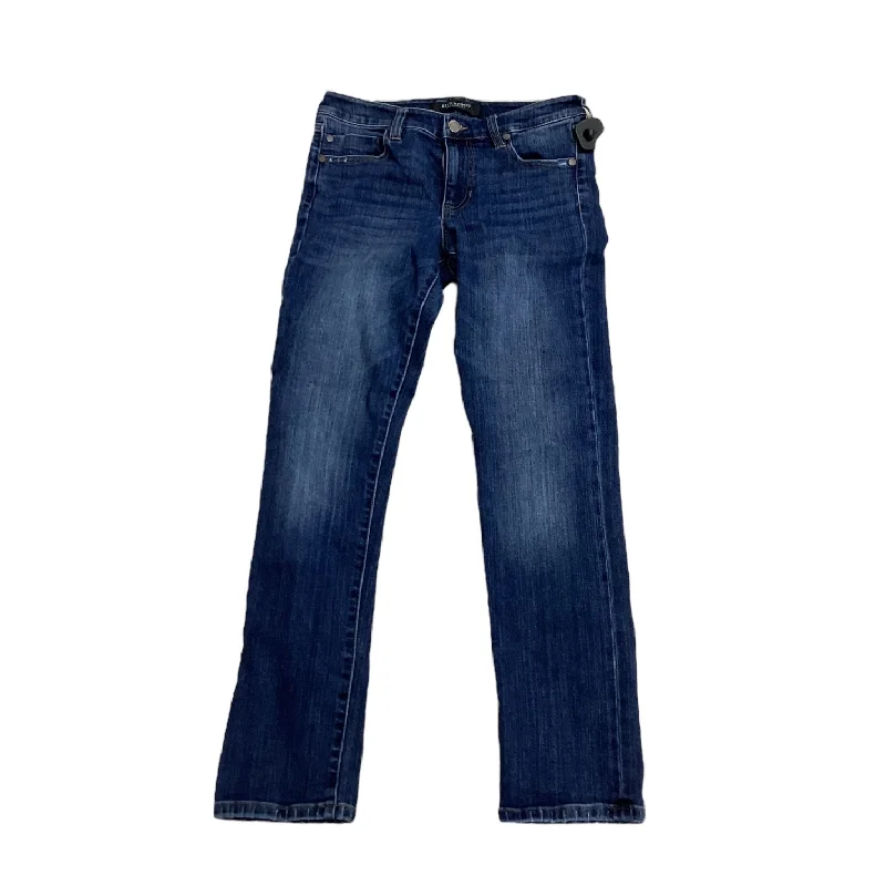 women's denim jeans for a night at the clubJeans Designer By Liverpool In Blue Denim, Size: 2