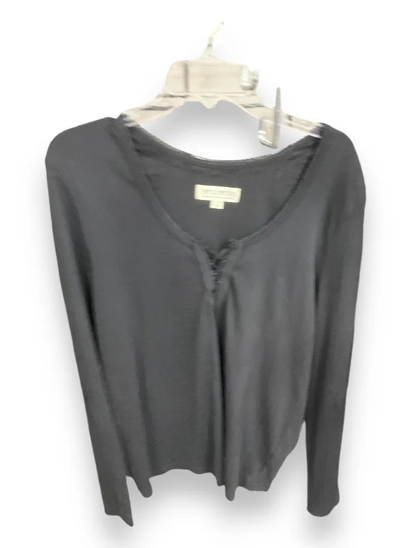 affordable women's topsTop Long Sleeve By Clothes Mentor In Black, Size: Xl