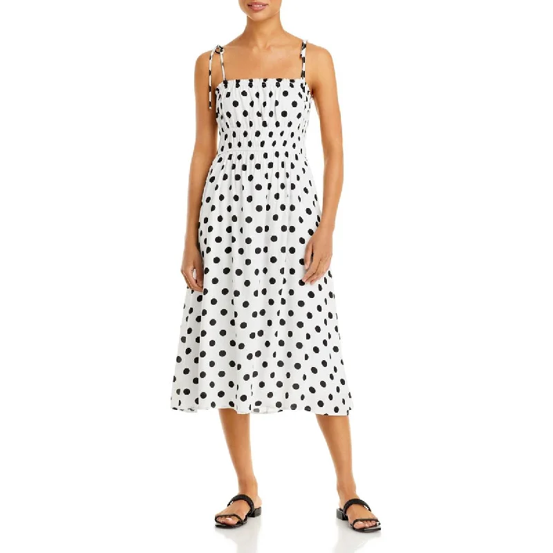 women's lightweight dressesLine & Dot Womens Sunday Polka Dot Midi Sundress