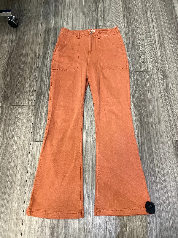 women's denim jeans for autumnJeans Boot Cut By Knox Rose In Orange, Size: 6