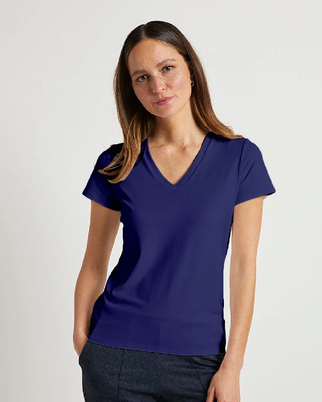 women's tops with geometric patternsBethany Tee - Jude Cloth