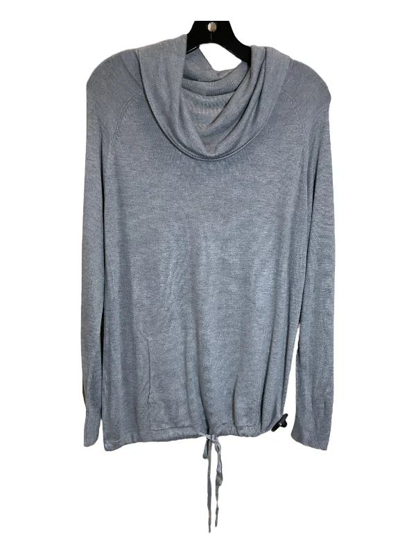 women's tops in solid colorsTop Long Sleeve By Clothes Mentor In Grey, Size: S