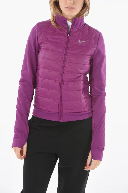 women's coats for those who love to experiment with fashionNike Zip Closure Lightwear Running Jacket