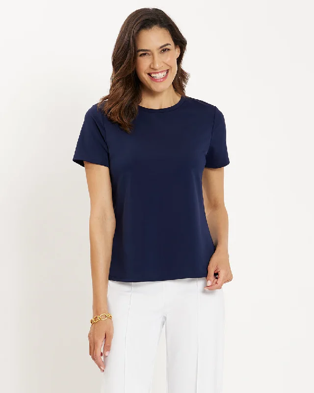 women's tops for those who want to add a touch of elegance and sophistication to their everyday wearGia Tee - Jude Cloth