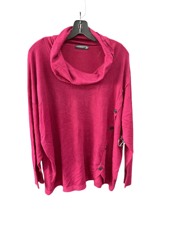 women's tops for those who want to add a touch of sophistication to their casual attireTop Long Sleeve By Clothes Mentor In Pink, Size: 3x