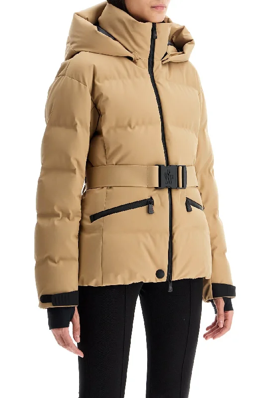 women's coats for cold weatherMoncler Grenoble Tolima Belted Ski Down Jacket