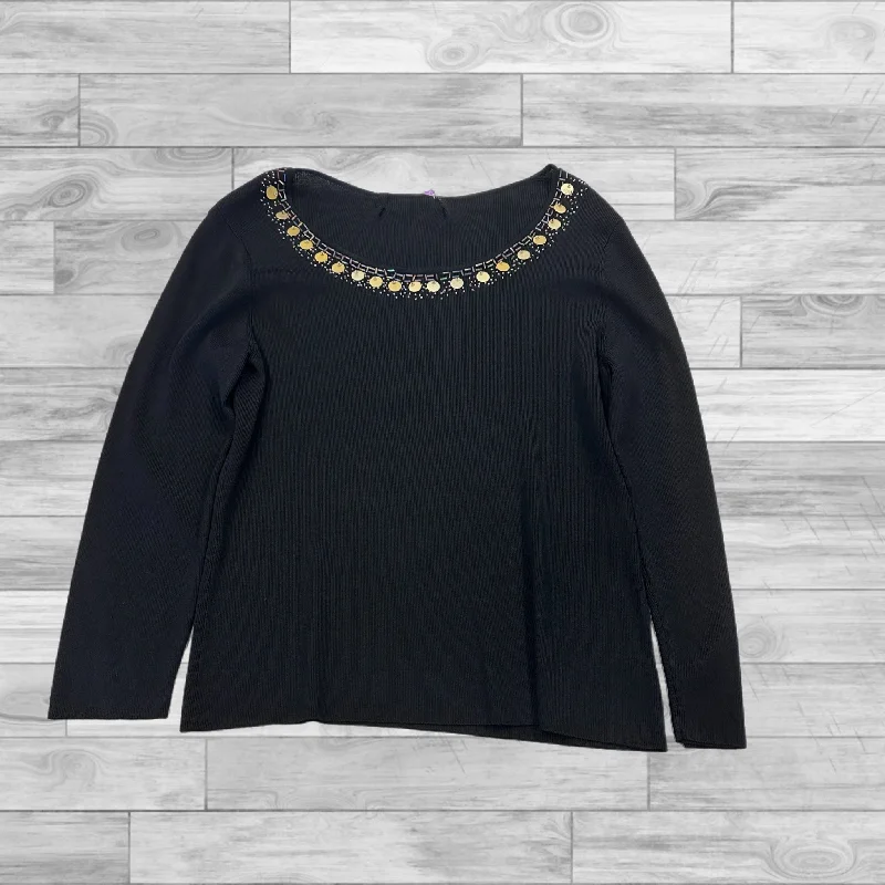 women's tops for those who want to stay updated with the latest fashion trendsTop Long Sleeve By Clothes Mentor In Black, Size: M