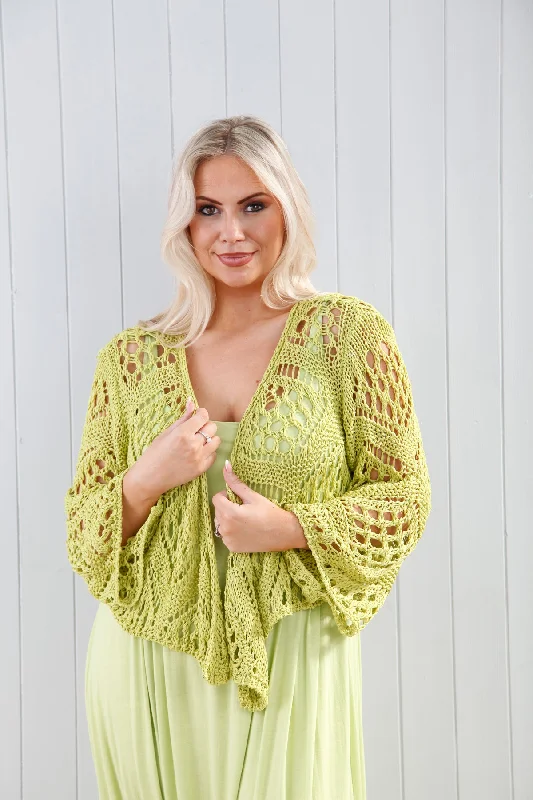 tank tops for womenOrlena Cardigan Lime