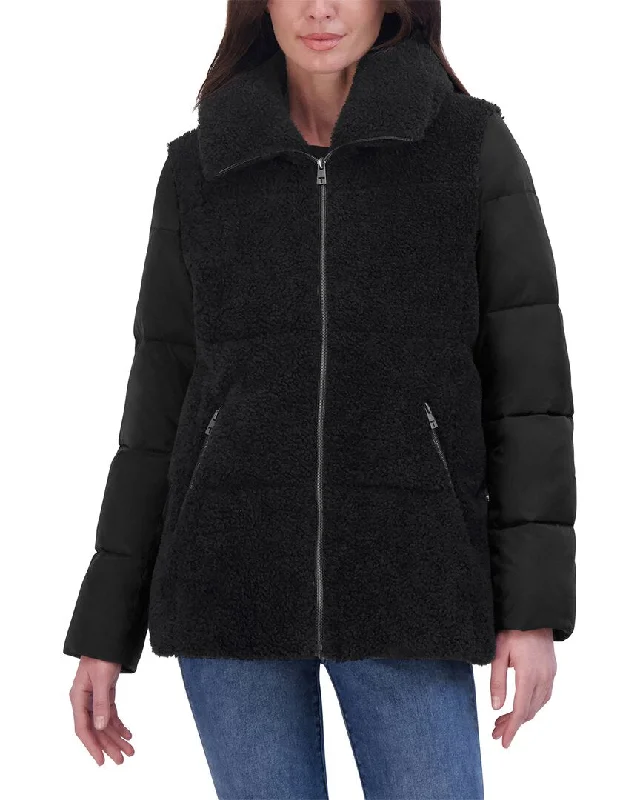 women's coats for those who value both style and comfortTahari Puffer Coat