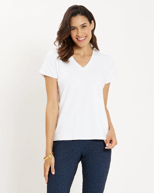 women's tops for those who want to create stylish and put-together outfits without spending a fortuneBethany Tee - Jude Cloth