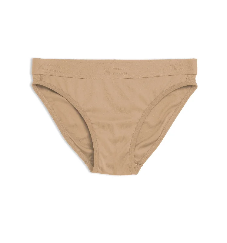 Bow-Accented Female SwimwearTucking Bikini - X= Chai