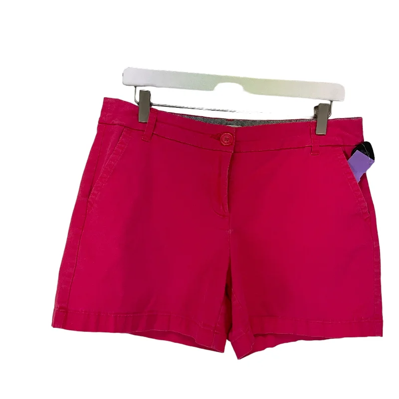 women's buttoned shortsPink Shorts Crown And Ivy, Size 10