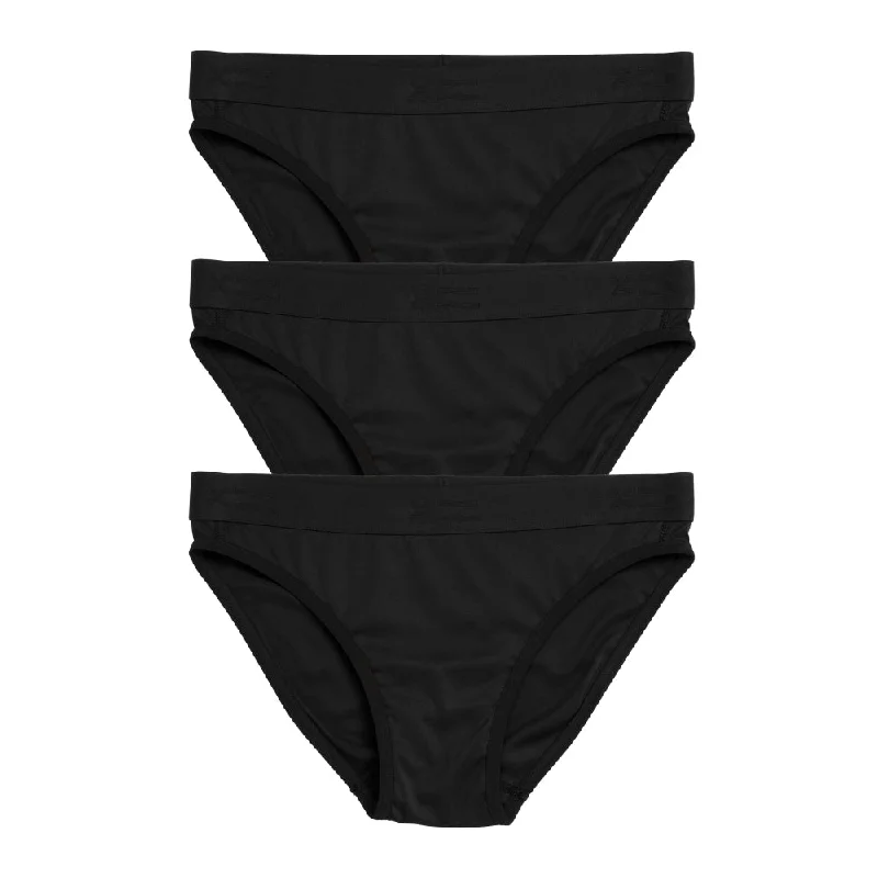 Sweetheart One-Piece FemaleTucking Bikini 3-Pack - X= Black