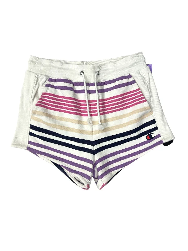 women's fair-trade shortsStriped Pattern Shorts Champion, Size M