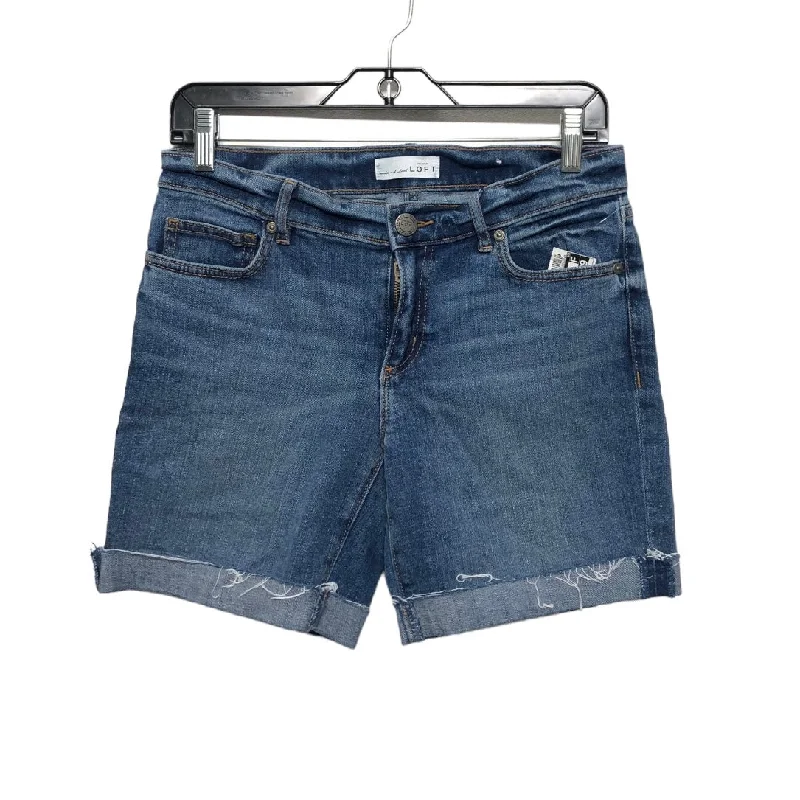 women's chiffon shortsBlue Denim Shorts Loft, Size 2