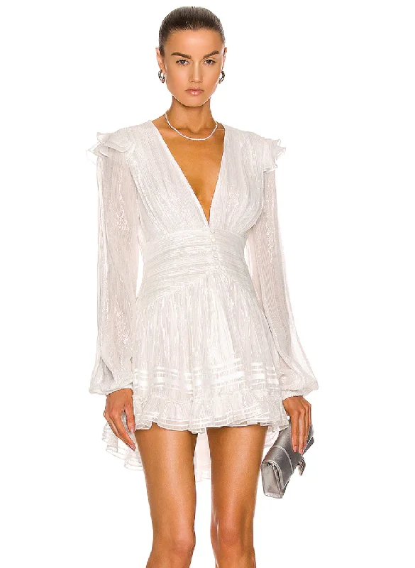 Embellished DressTrue Mini Dress - White