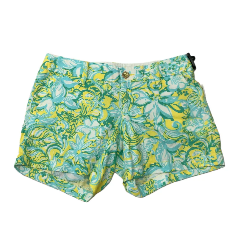 women's wool shortsBlue & Green  Shorts Designer By Lilly Pulitzer  Size: Xs