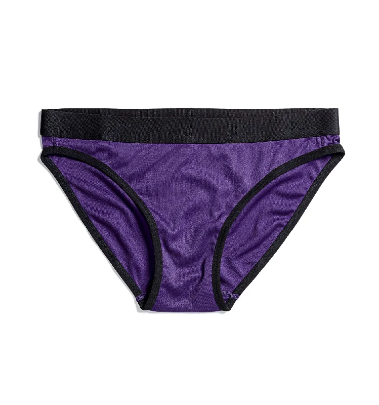 Stretchy Bikini Tops FemaleTucking Bikini - Ghostly Grape