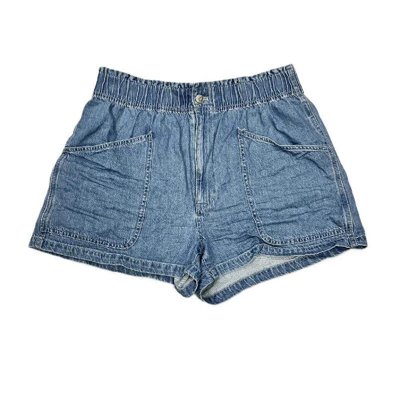 women's plus-size shortsBlue Denim Shorts By Madewell, Size: 10