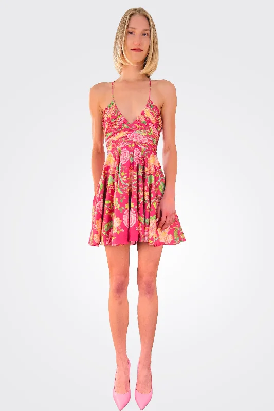 Cocktail DressChloe Mini Dress - Fuchsia Pink