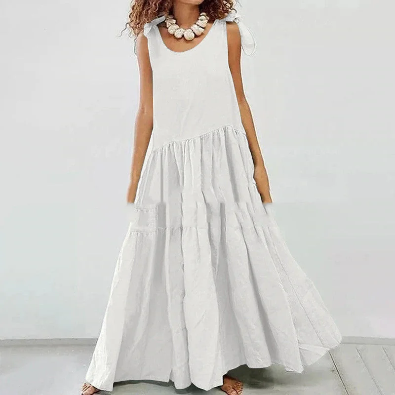 Statement DressLoose Fit Maxi Boho Dress