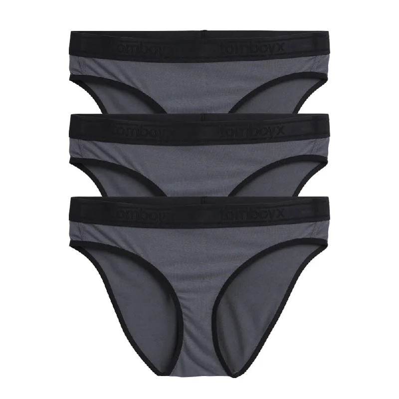 Glamorous Female SwimwearBikini 3-Pack - TENCEL™ Modal Slate