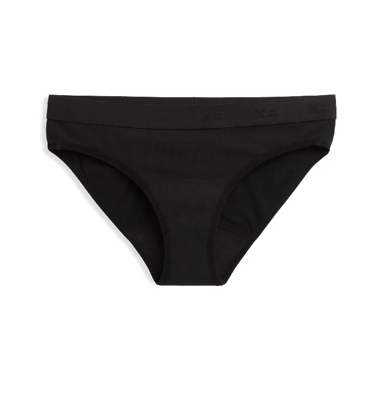 Petite Female SwimwearFirst Line Period Bikini - X= Black