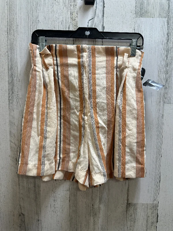 women's multi-pocket shortsOrange Shorts H&m, Size 6