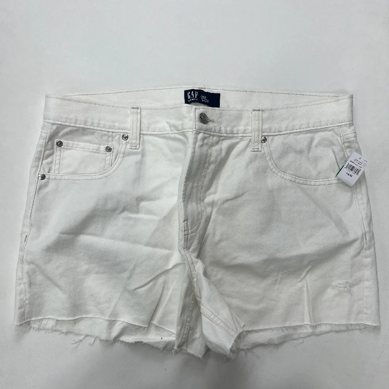 women's above-the-knee shortsCream Shorts Gap NWT, Size 14