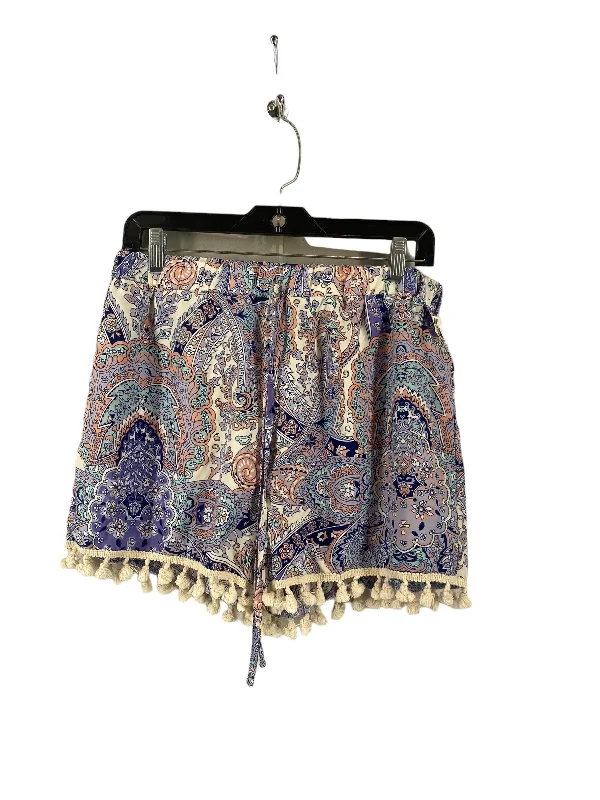 women's silk shortsMulti-colored Shorts Shein, Size L