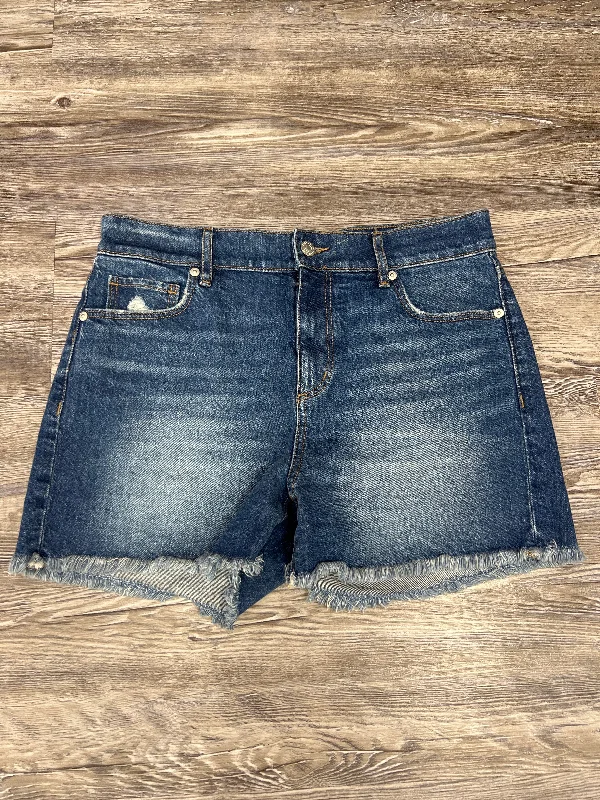 women's dressy denim shortsBlue Denim Shorts Loft, Size 2