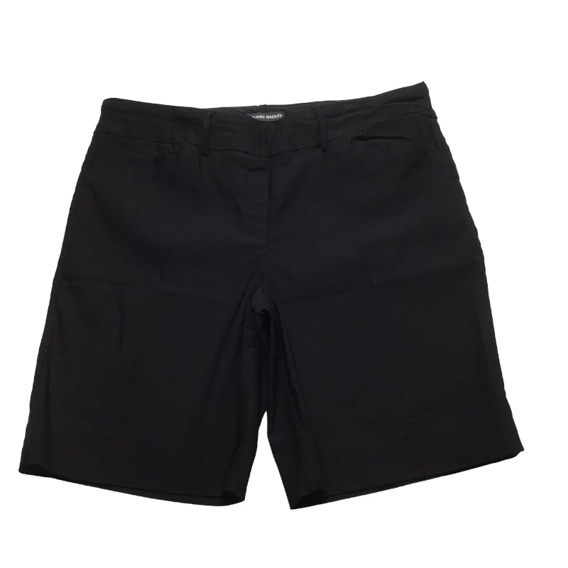 women's spandex shortsBlack Shorts Hilary Radley, Size Xl