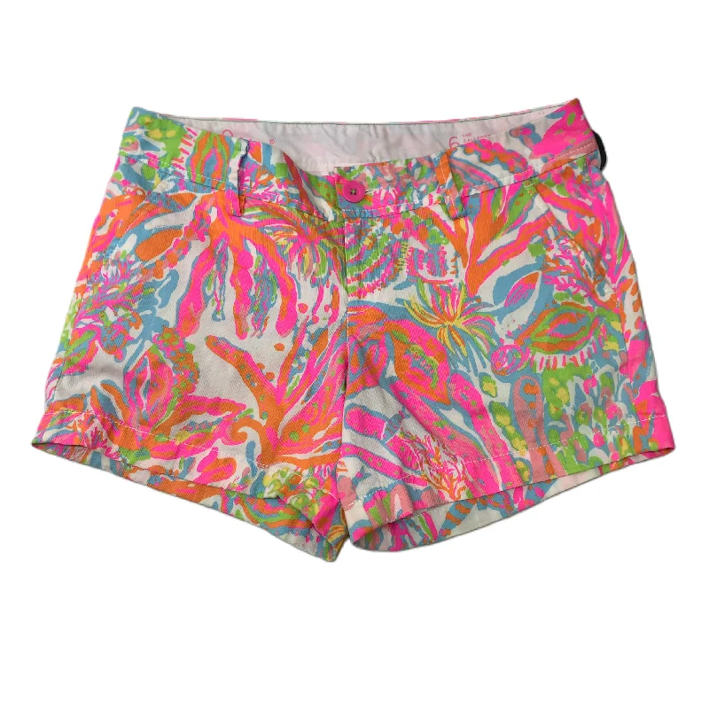 women's petite shortsMulti-colored  Shorts Designer By Lilly Pulitzer  Size: 6