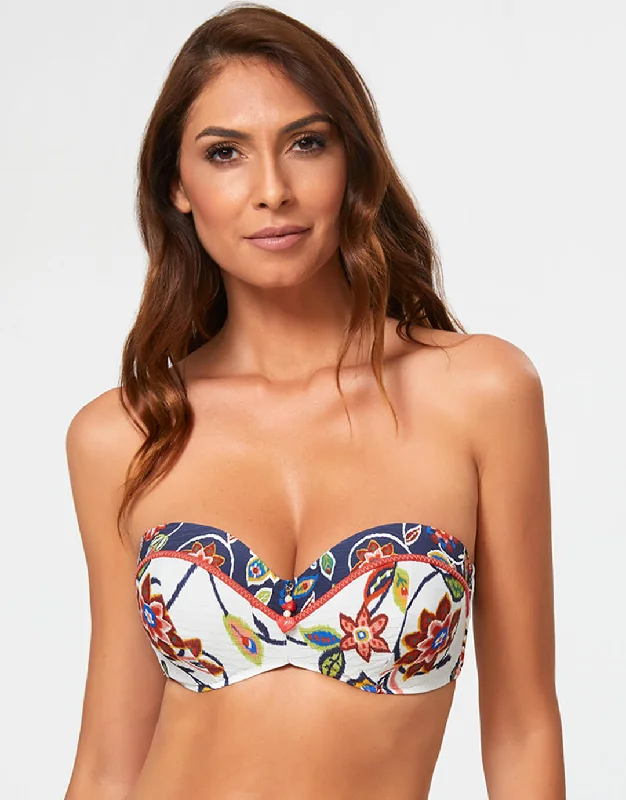 Monokini with Cut-Outs FemaleDana Bandeau Bikini Top