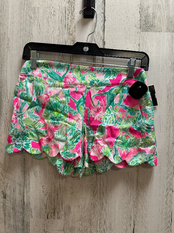 women's high-waisted shortsPink Shorts Lilly Pulitzer, Size Xs