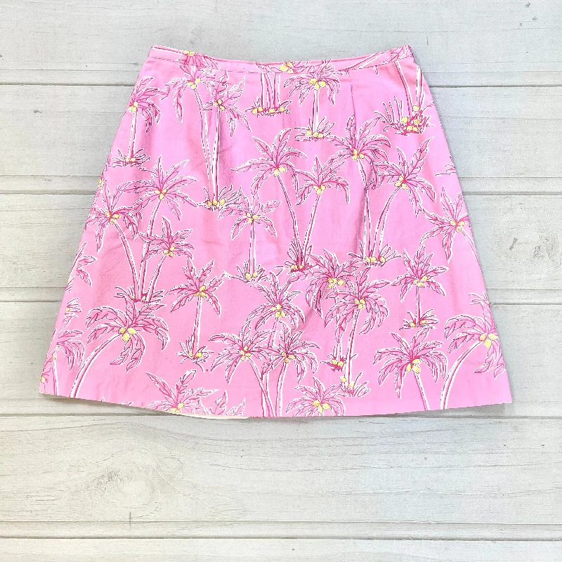 women's dressy circle skirtsSkirt Designer By Lilly Pulitzer  Size: M