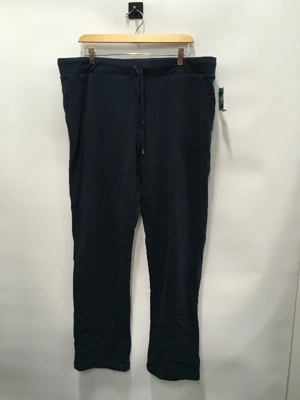 women's low-slung pantsBlue Pants Lounge L.l. Bean, Size L