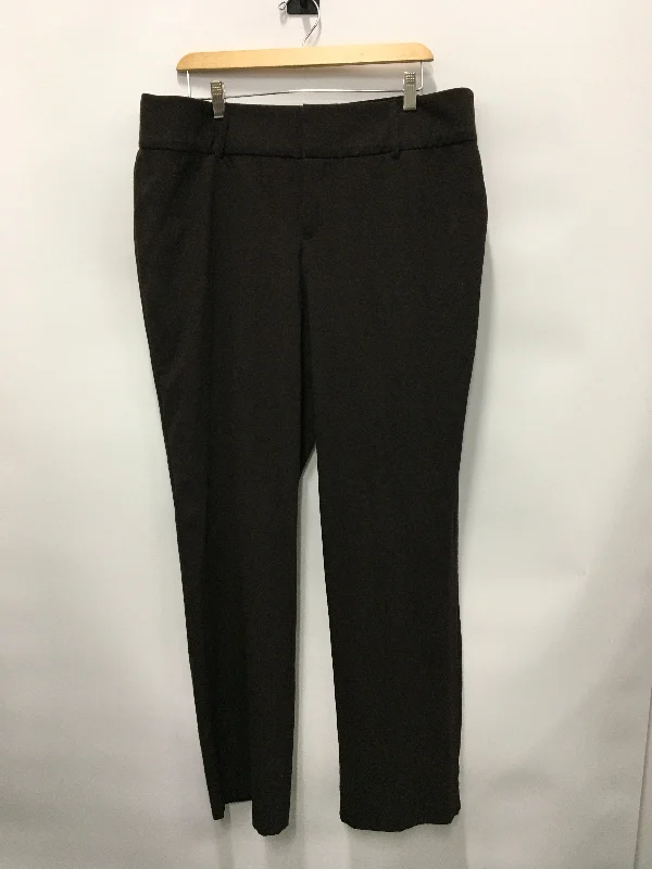 women's high-waisted pantsBrown Pants Dress Alyx, Size 16