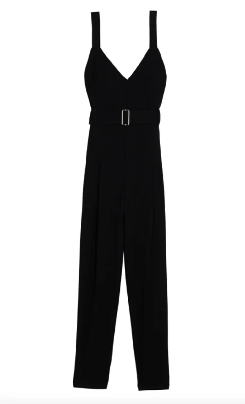 women's casual pantsCarmen Jumpsuit In Black