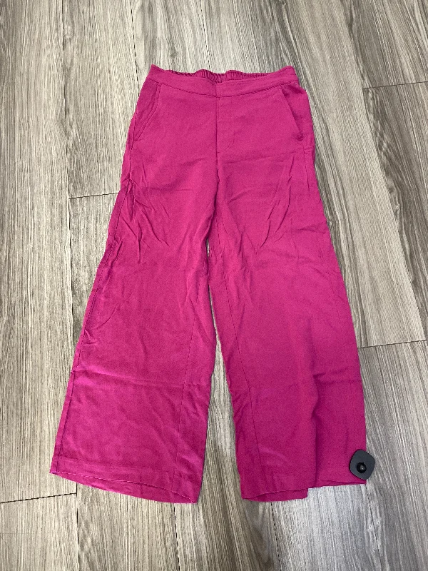 women's convertible pantsPink Pants Linen Old Navy, Size M