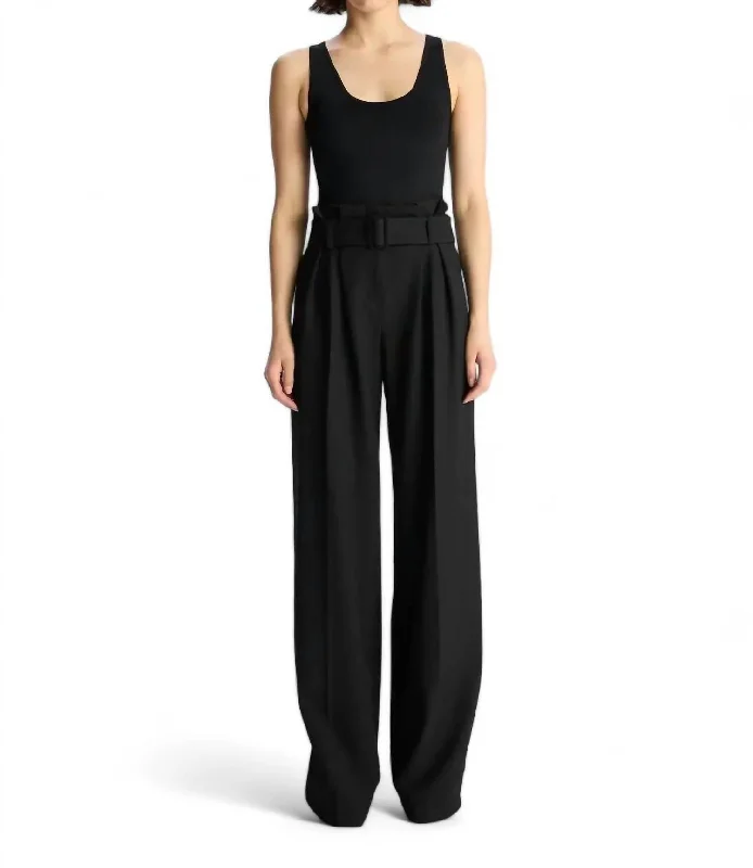 women's high-waisted pantsShayna Pant In Black