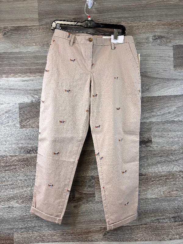 women's distressed denim pantsTan Pants Chinos & Khakis Talbots, Size 10petite