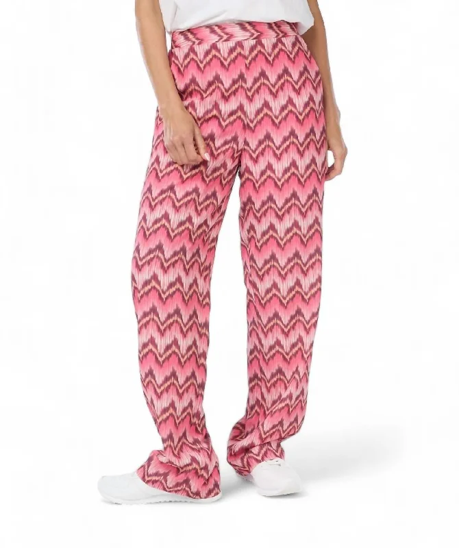 women's flare pantsZigzag Trousers In Print