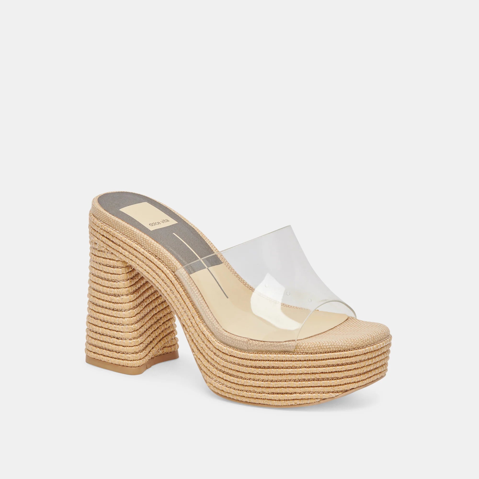 Jersey DressDolce Vita Lichia Heels - Natural Vinyl