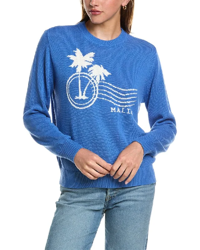 Embellished Sweaters27 Miles Malibu Postcard Graphic Pullover