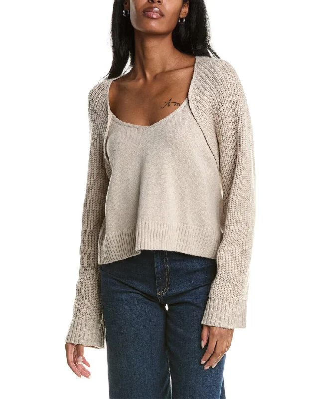 Plus-Size Sweatersba&sh Wool-Blend Pullover