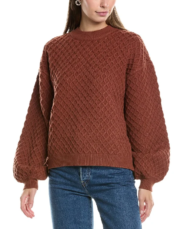 Cashmere Children's SweatersCROSBY by Mollie Burch Miller Honeycomb Sweater