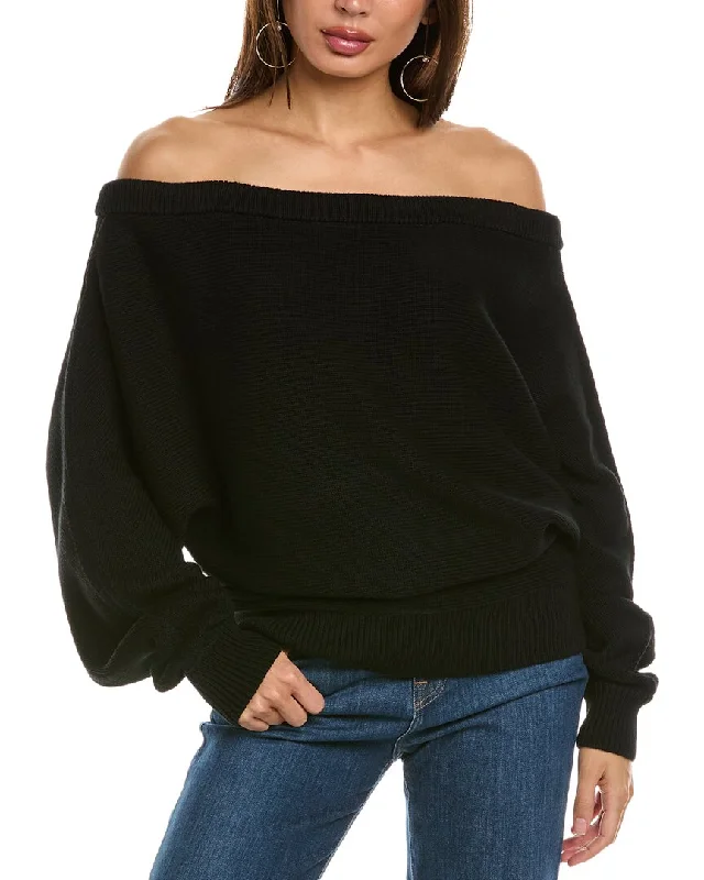 Thick SweatersHelmut Lang Ruched Dolman Sweater